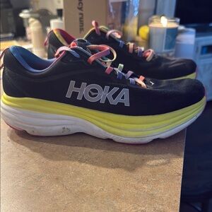 HOKA Bondi 8 Womens Running Shoe (RARE COLOR!)